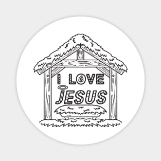 I Love Jesus Magnet